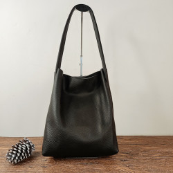 Real Armpit Bag - Cowskin Bucket Bag
