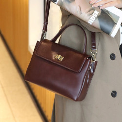 Real Girl Bag with Cow-Skin Slop Bag