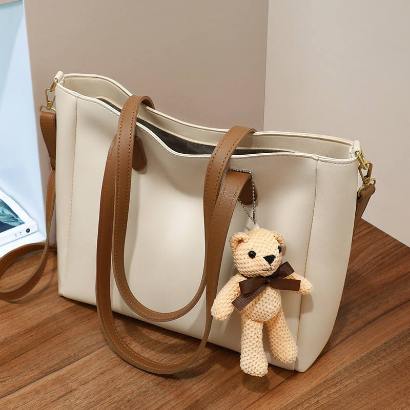 One-Shoulder Torque Bucket with Real Girls