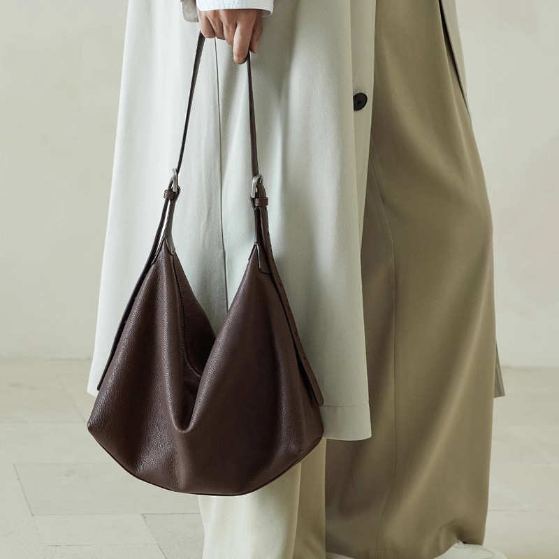 Joo Jin-hyun Double-Ear Hobo Bag