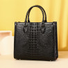 Crocodile Bone Skin Handbag