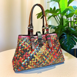 The Cross-Border Knitter's Leather Symphony