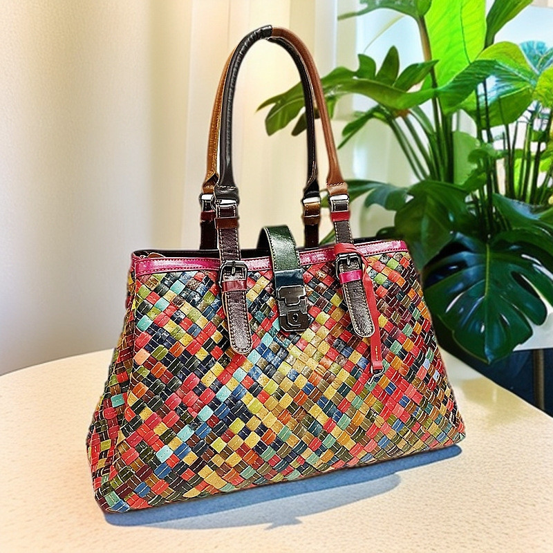 The Cross-Border Knitter's Leather Symphony