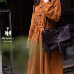 Zhu Ping Cowskin Backpack with Retro-Skin Slab Bag