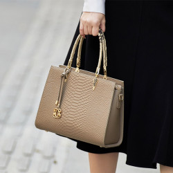 Exotic Leather Shoulder Bag