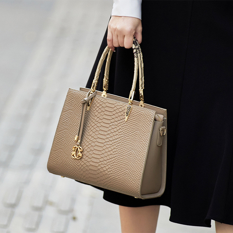 Exotic Leather Shoulder Bag