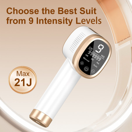 Sapphire IPL Double-Barrel for Pain-Free Body Defamation