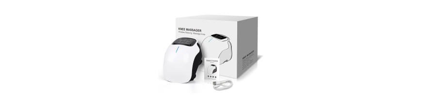 Electric massage knee pads